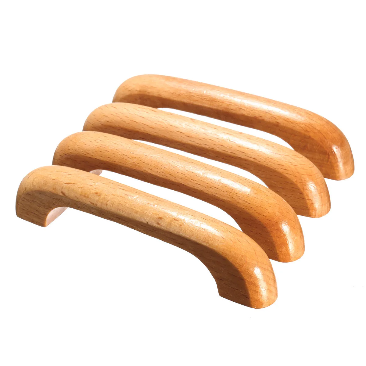 1/4 шт. деревянные ручки для ящиков и шкафов