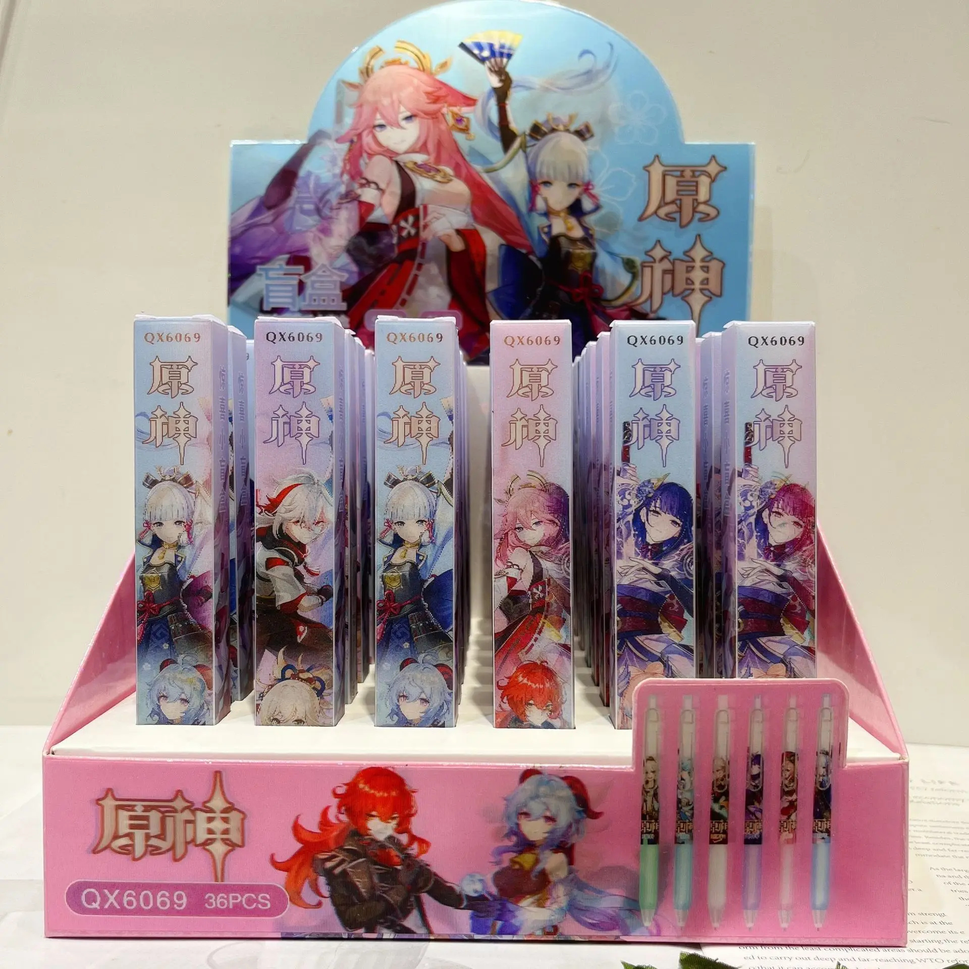 Случайная гелевая ручка Genshin Impact