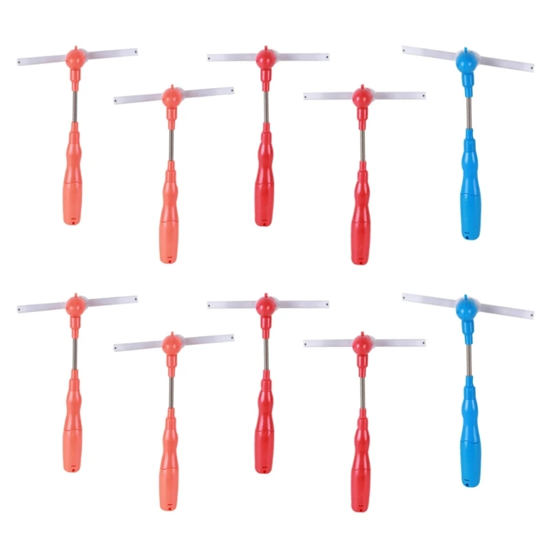 Поворотная вращающаяся палочка с подсветкой 10-дюймовая светодиодная игрушка для