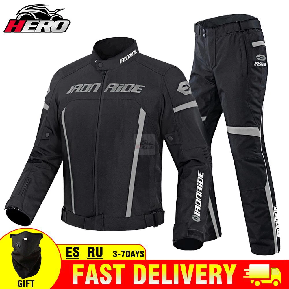 Мужская мотоциклетная куртка с ворсом водонепроницаемая для езды на велосипеде