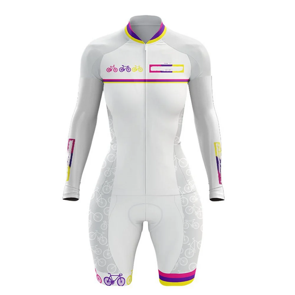 Brazil Female Macaquinho Triathlon Cycling Jersey Skinsuit Ciclismo Feminino Bicycle Jumpsuit spot promotion Fan Welfare Price |