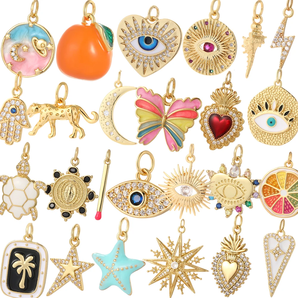 Милые сердечки злые голубые глаза подвески для изготовления ювелирных изделий