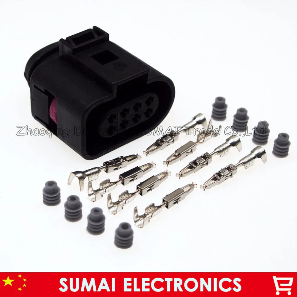 8 контактов/путь 1 5 мм 1J0 973 714 автомобиль 09G фоторазъем автомобильный