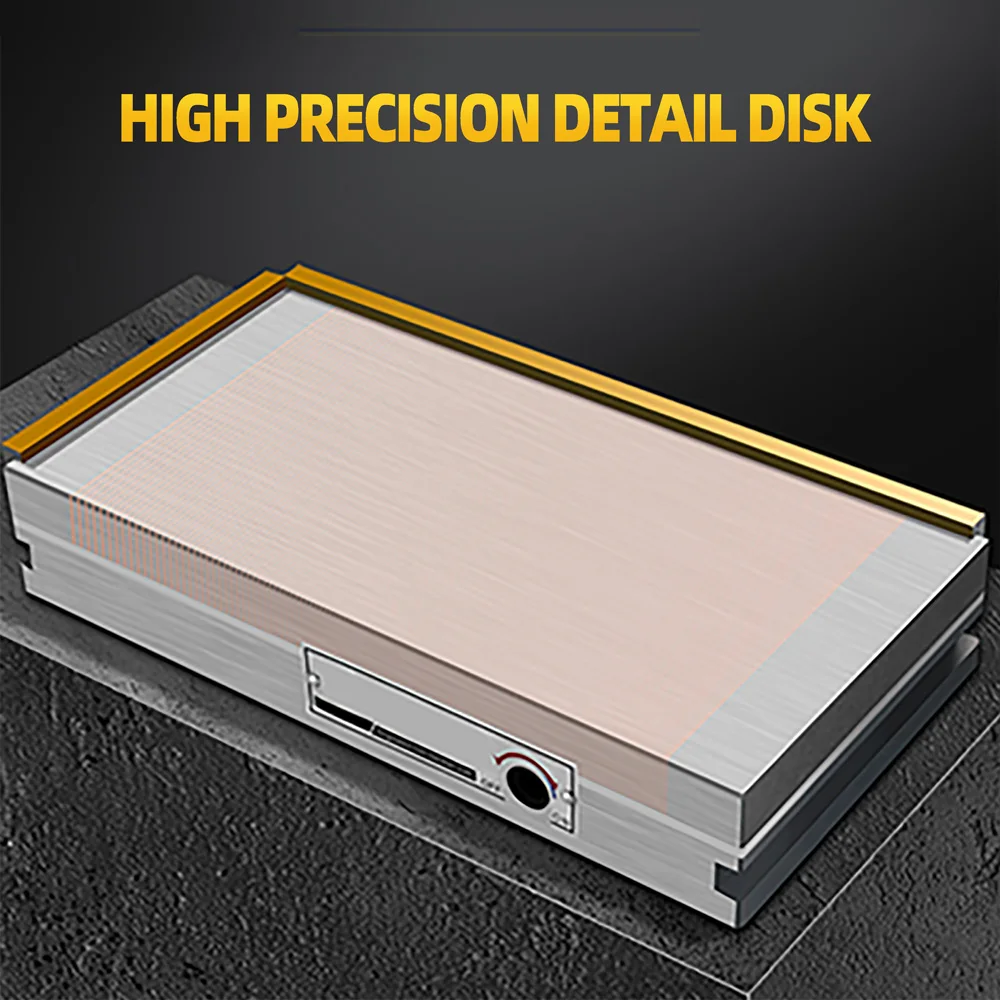 Шлифовальный станок постоянный магнитный патрон 70*150 мм латунь красная медь