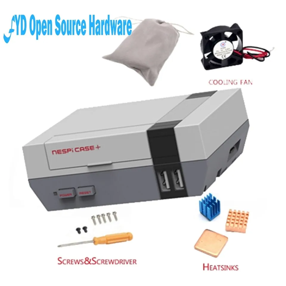 1 компл. Обновления Pi Retroflag NESPI чехол + плюс безопасное отключение функциональная