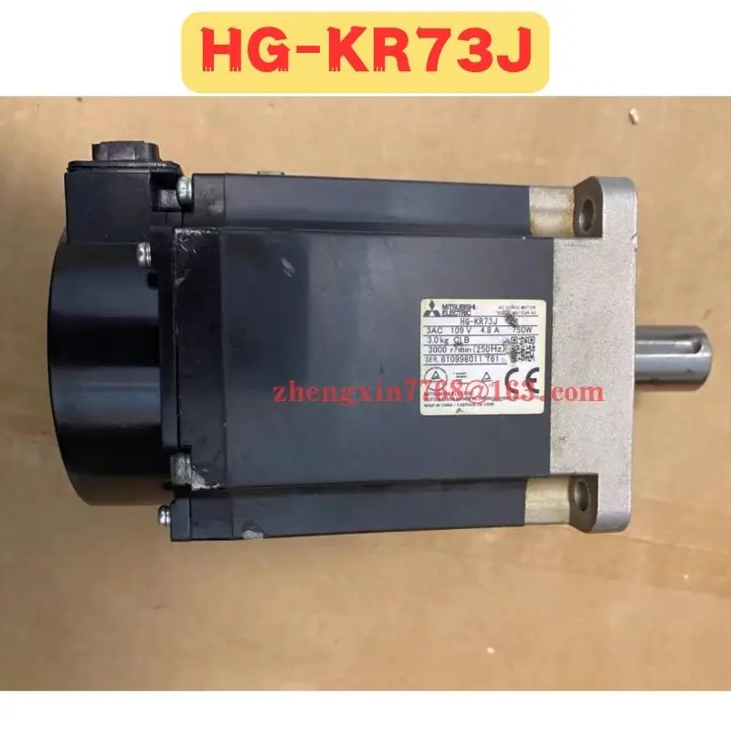 HG-KR73J Б/у Серводвигатель Φ HG KR73J протестирован нормально
