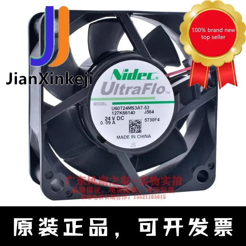 1 шт. 100% оригинальный новый Φ 6 см 6025 24V0.09A инверторный охлаждающий вентилятор -