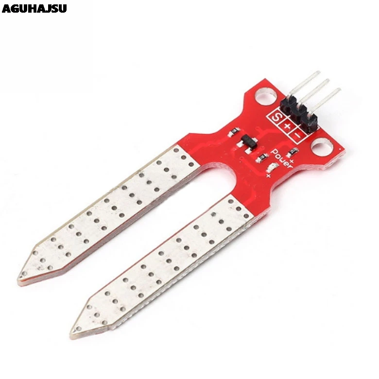 Модуль датчика влажности почвы гигрометр для автоматической системы полива Arduino