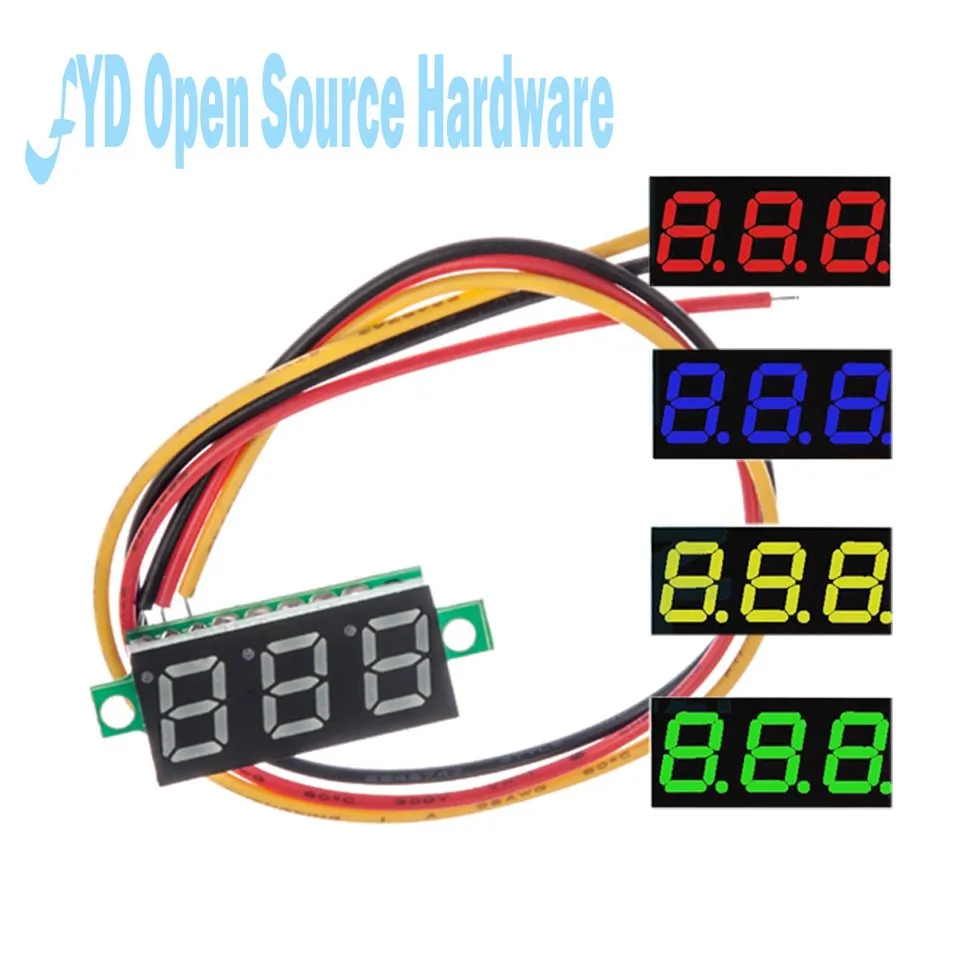 Трехпроводной Цифровой вольтметр с регулируемой головкой | Электронные