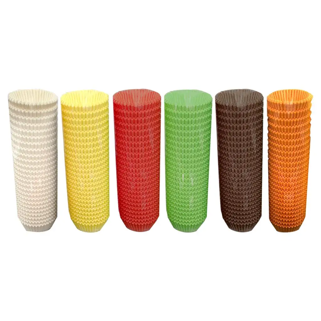 600 шт. вкладыши для кексов цветные бумажные футляры торта детского душа свадебный