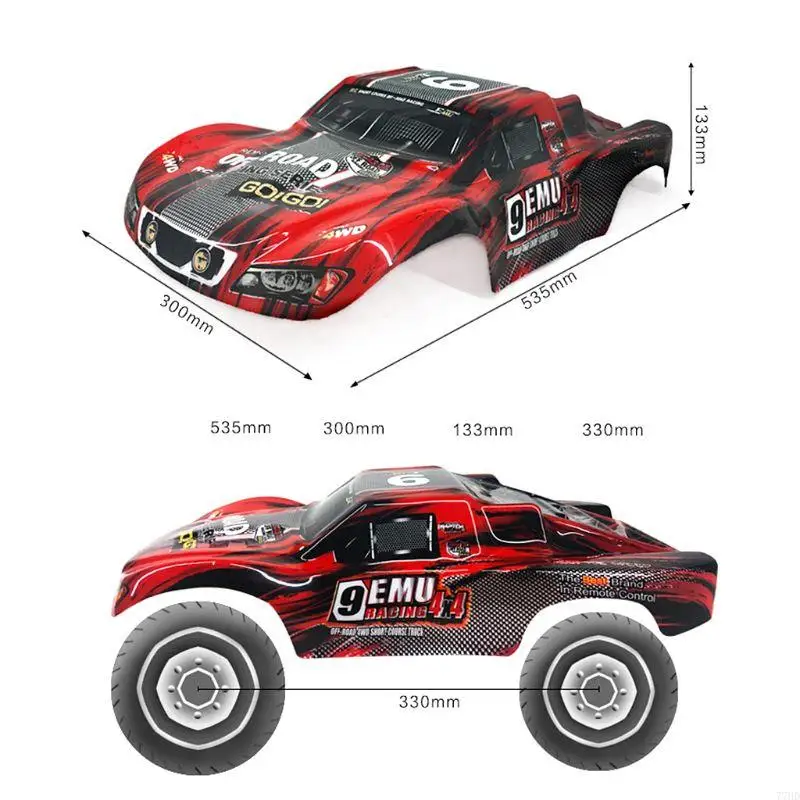 77HD HQ 727 Автомобиль из ПВХ для поверхности корпуса M0280 1/10 4X4