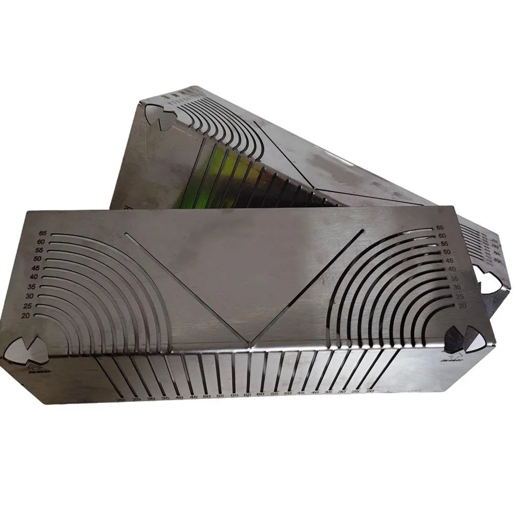 2 шт. квадратная трубка линейка для рисования закругленными углами инструмент