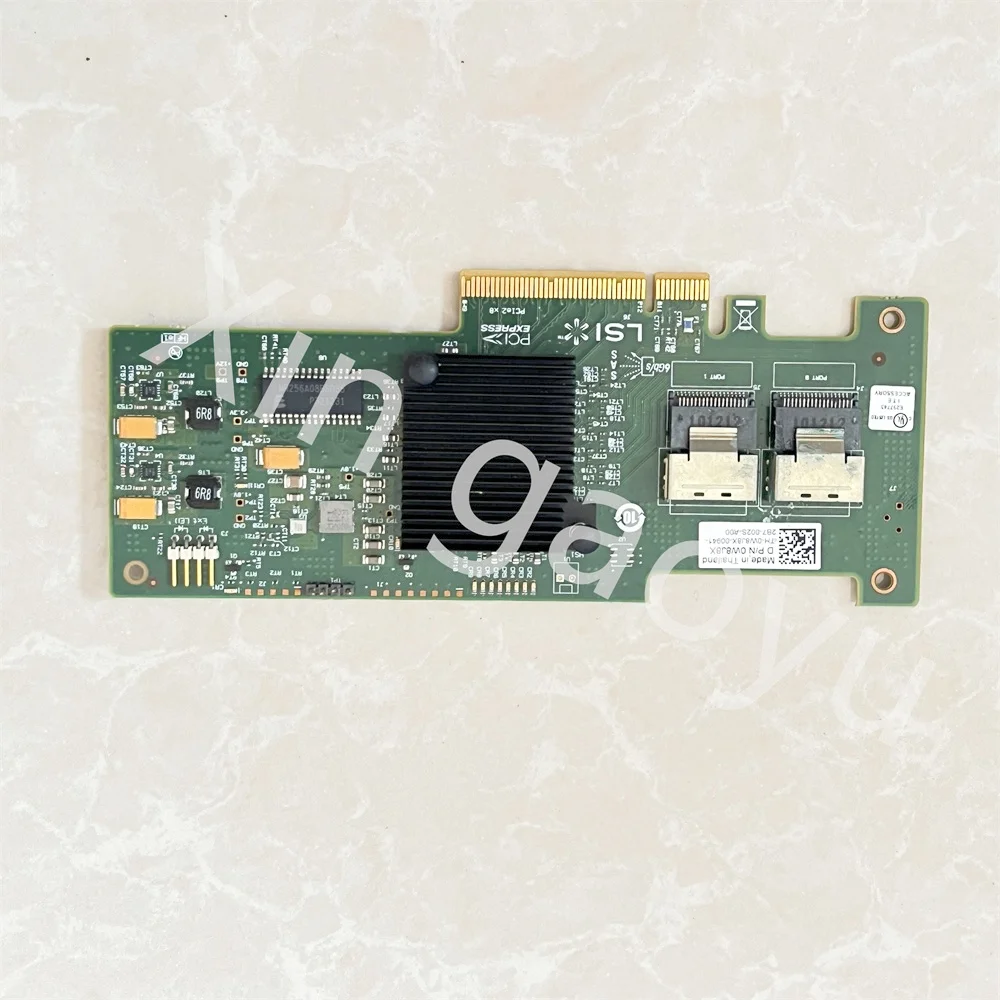 Для Dell PERC 6GB PCIe SAS9210-8i низкопрофильный Raid контроллер карты W8J8X 0W8J8X