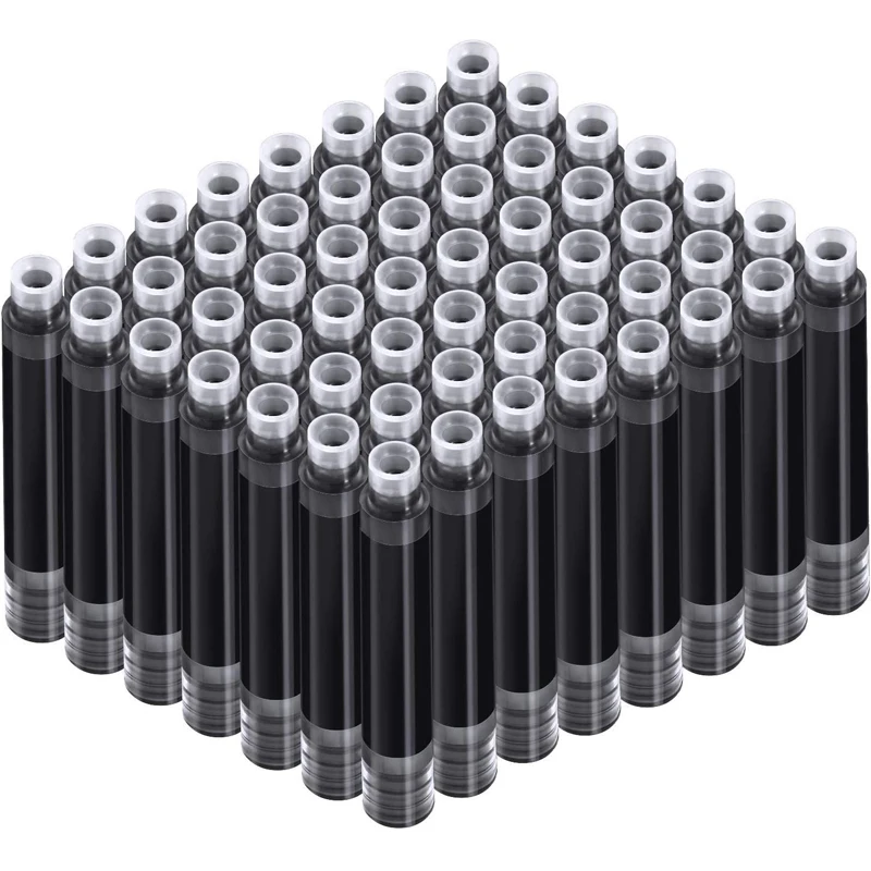 CoolDeal картриджи для перьевых ручек набор из 50 штук черный синий красный