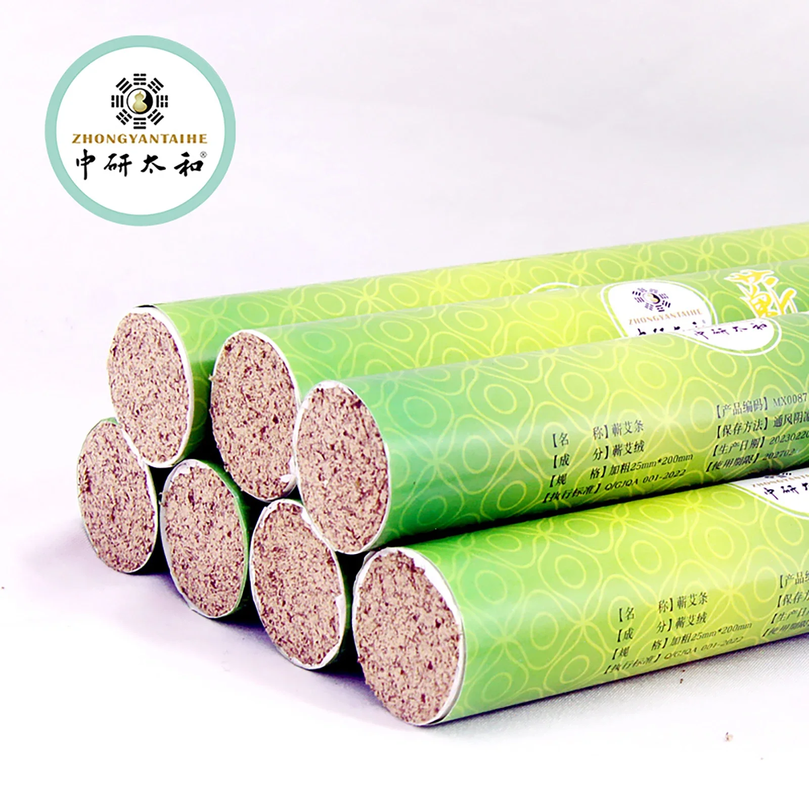 Утолщенная палочка Zhongyan Taihe Qi Moxa забота о здоровье акупунктура нагревательная