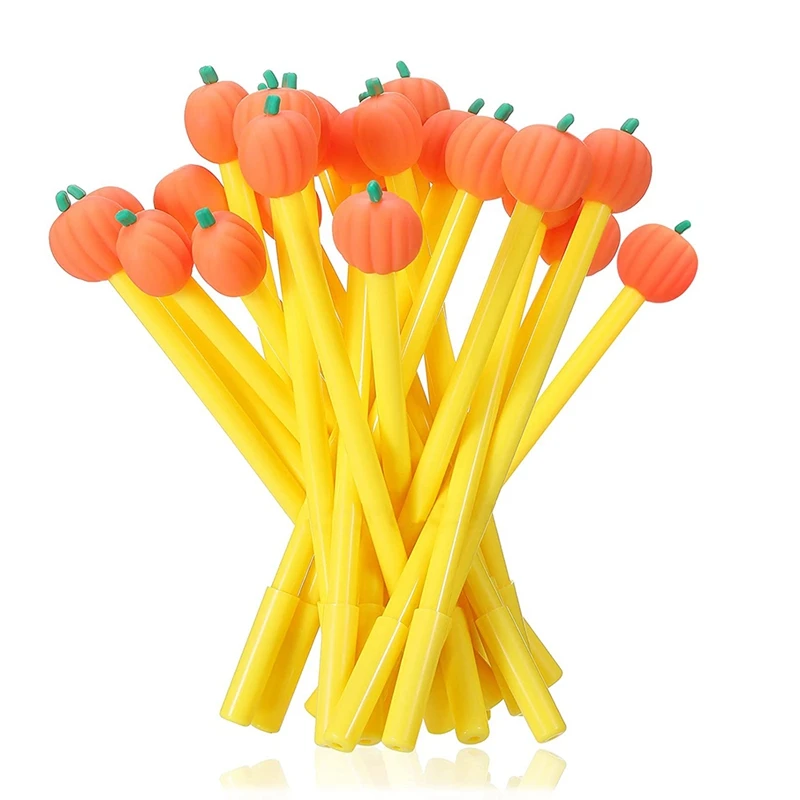 24 шт. шариковая ручка с тыквой на Хэллоуин осенняя День Благодарения кавайная