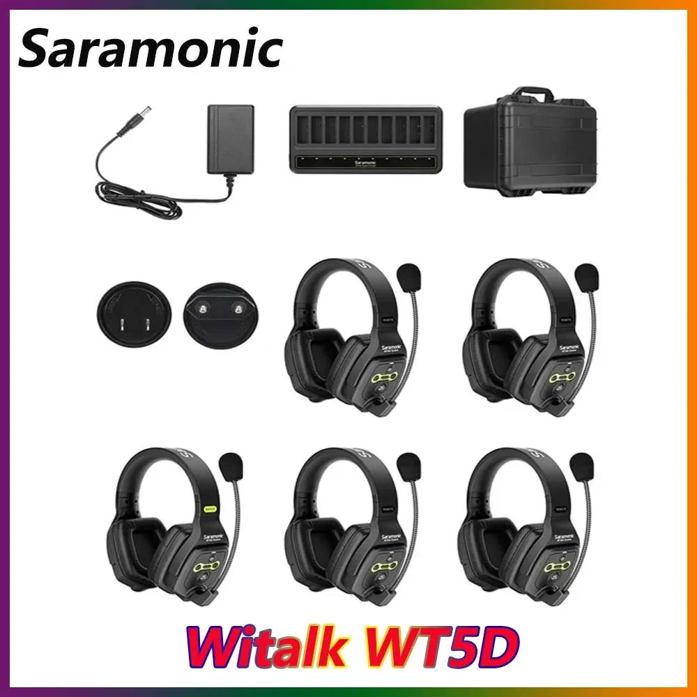 Беспроводная гарнитура Saramonic WiTalk WT5D 1 9 ГГц 400 м