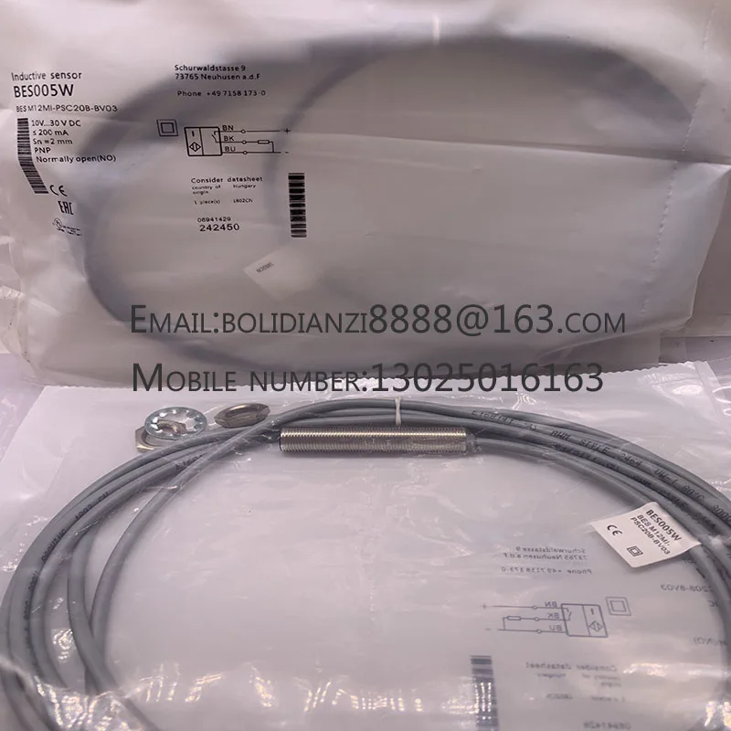 Оригинальный датчик приближения BES005W BES M12MI-PSC20B-BV03