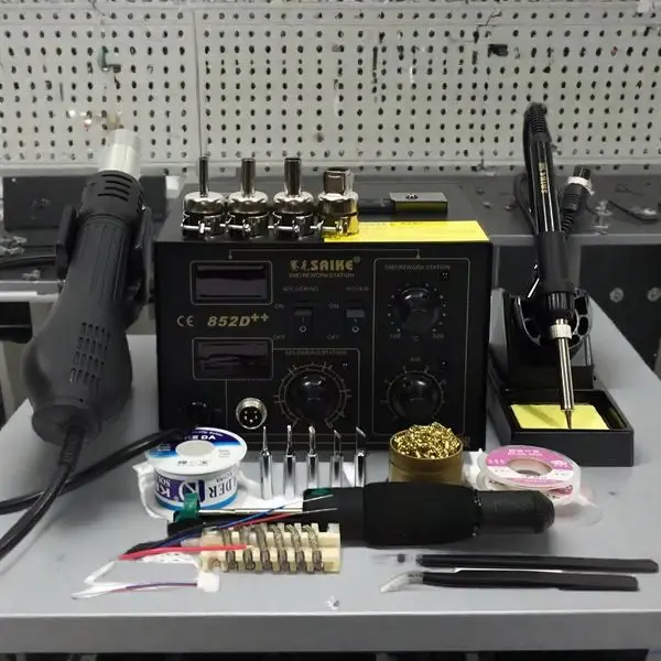 Паяльная станция Saike 852D ++ 220 В или 110