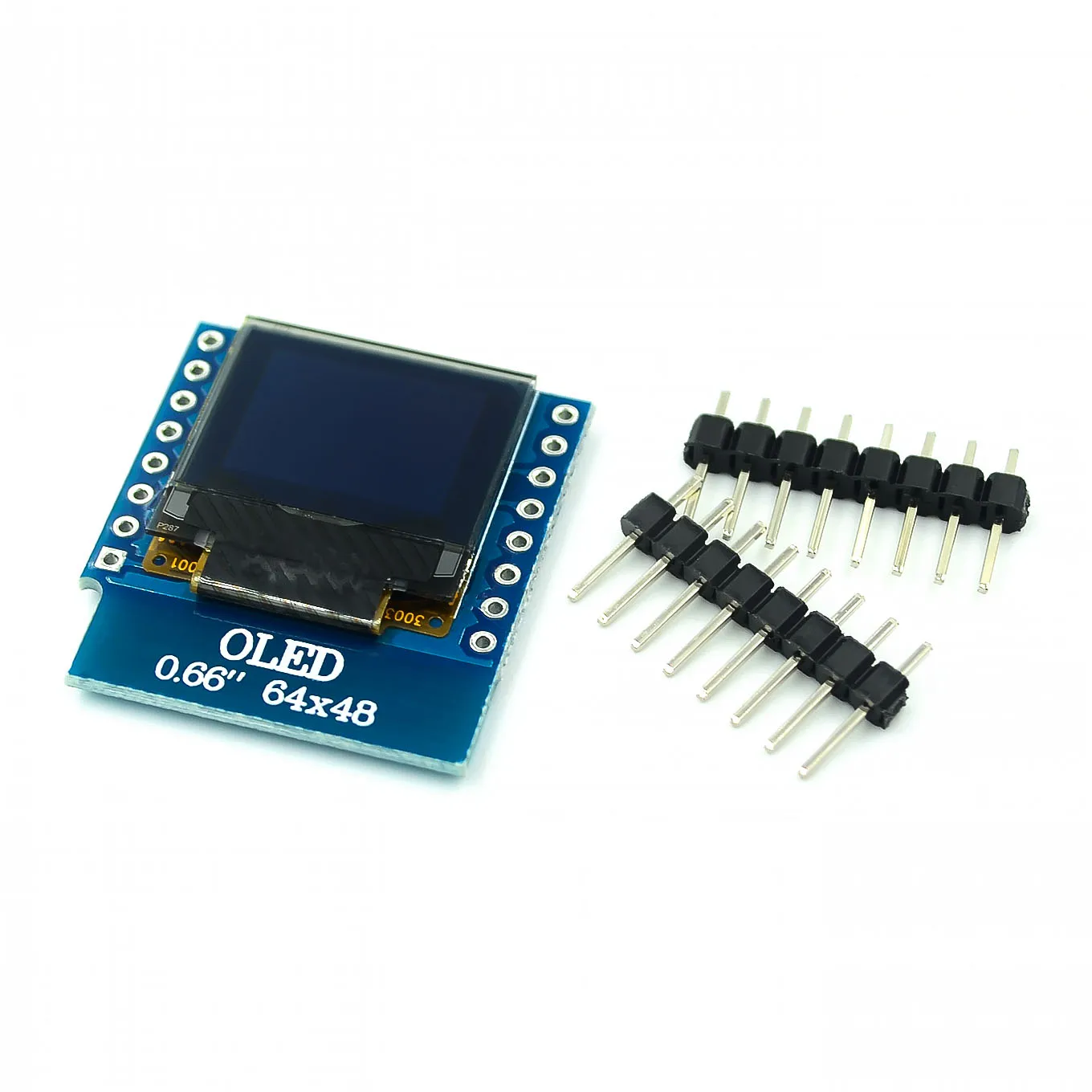 Модуль органического светодиода 0 66 дюйма для WEMOS D1 MINI ESP32 модуль Arduino AVR STM32 64x48