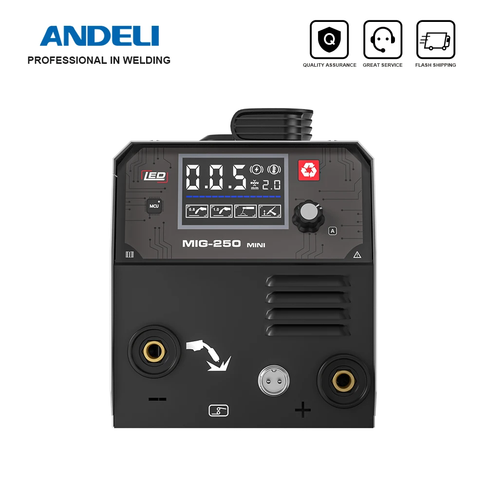 Сварочный аппарат ANDELI 3 в 1 220 А полуавтоматический сварочный |