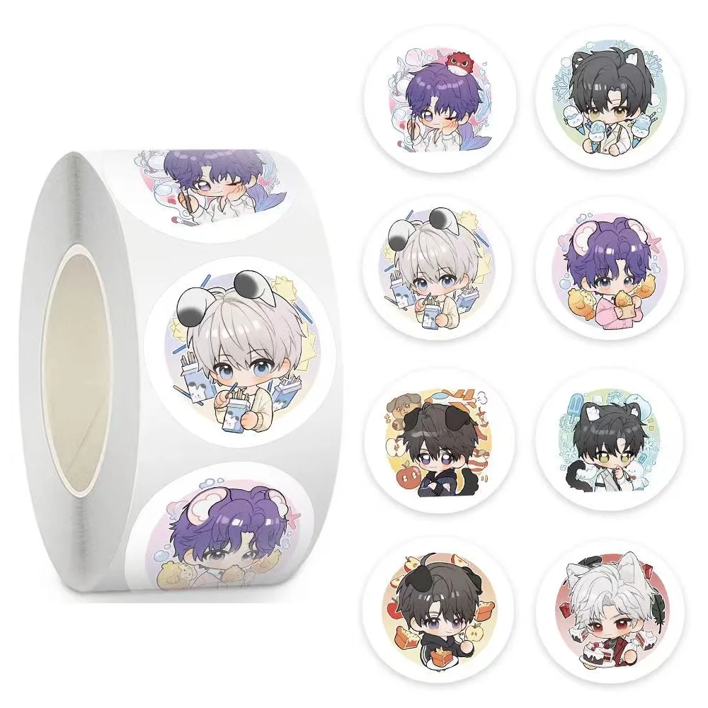 Декоративные наклейки Love and Deepspace Xavier Zayne Rafayel Ralayo Shen Xinghui Li Qi Yu 500 шт