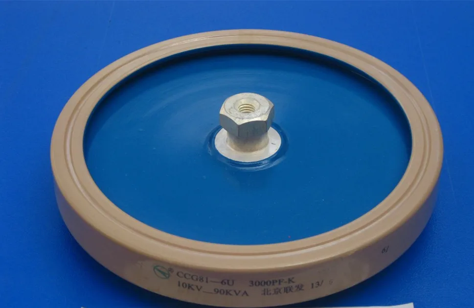 CCG81-6U 3000PF-K 10KV 90KVA Высоковольтный керамический диэлектрический конденсатор