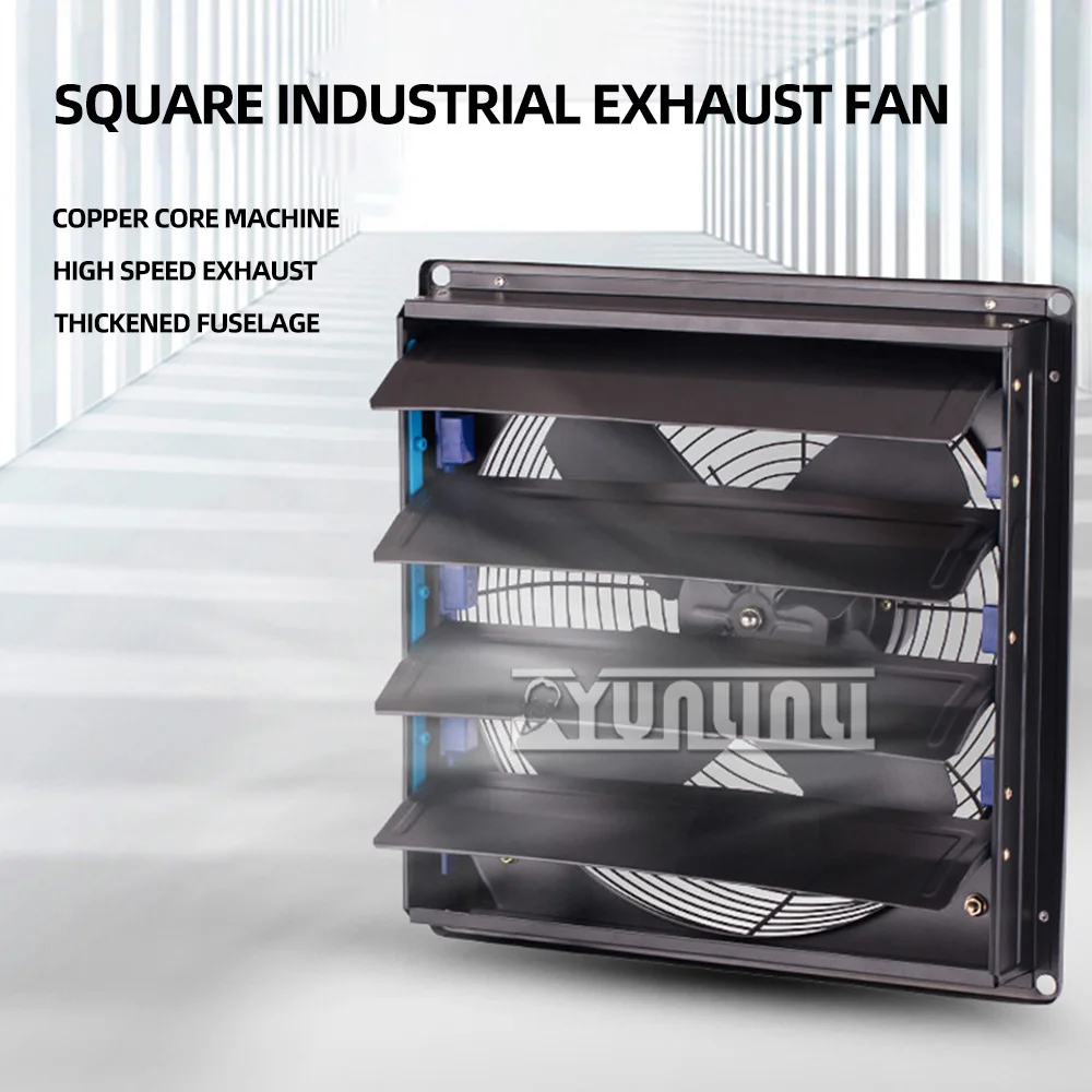 16-дюймовый внутренний вытяжной вентилятор Мощный высокоскоростной