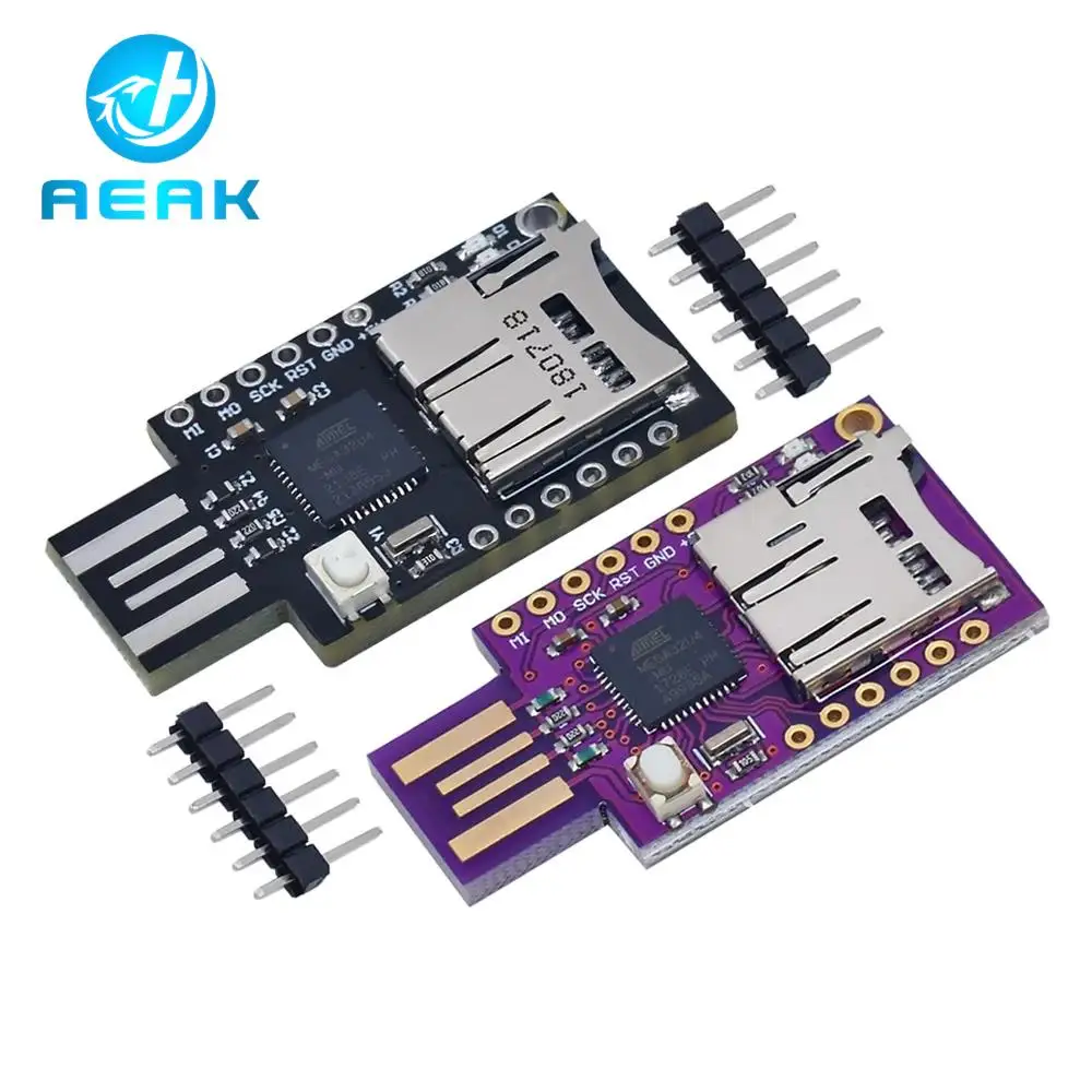 Флюоресцентная USB-клавиатура ATMEGA32U4 для Arduino