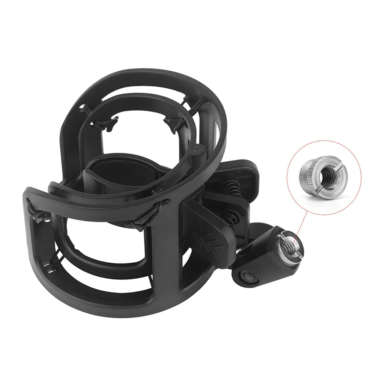 Регулируемая подставка для микрофона с амортизационным креплением всех