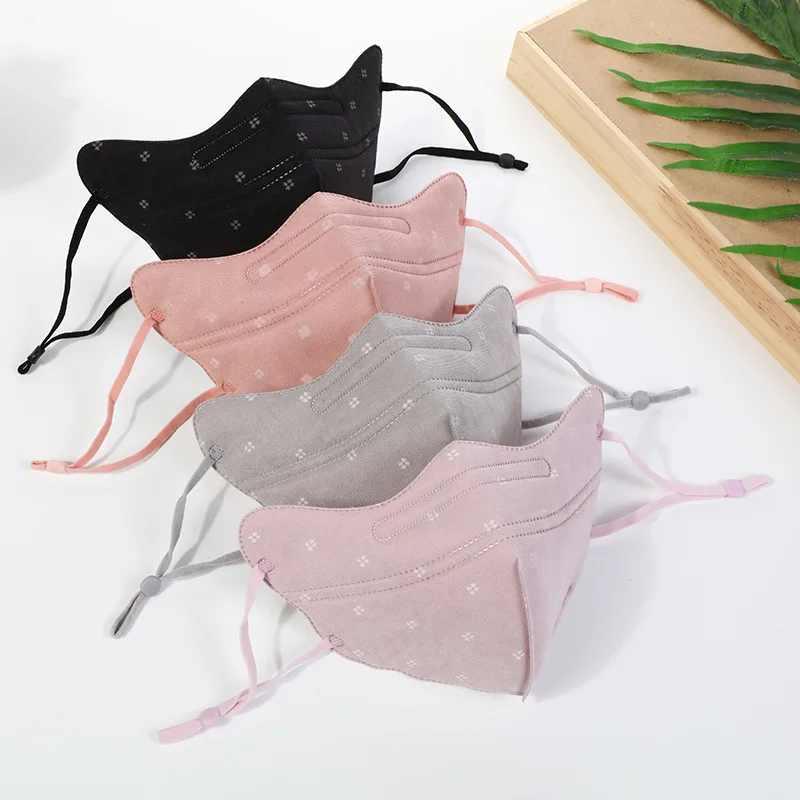 Новая многоразовая хлопковая маска для взрослых регулируемая мостика носа рта