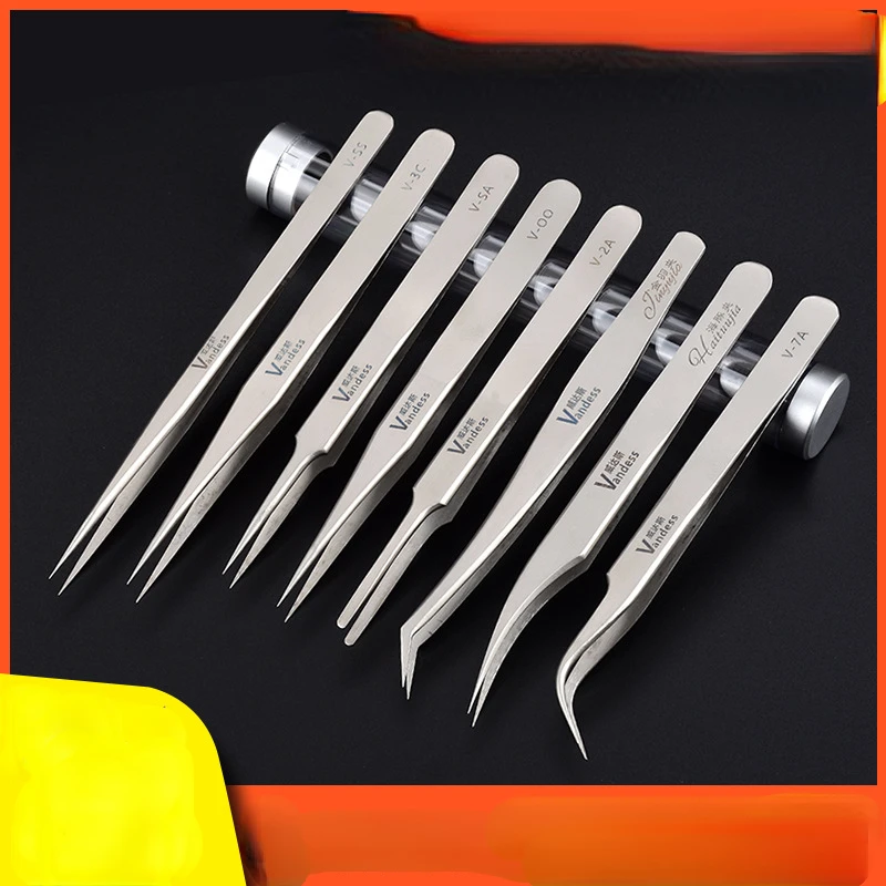 Макияж Профессиональный пинцет для ресниц 3D объем Наращивание Пинцет веер