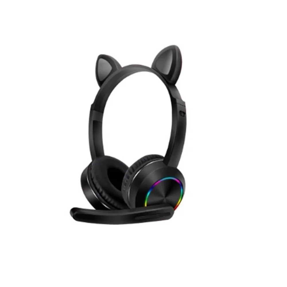 Sunix Cat Ear Bluethooth Earphone With Mic Black | Электроника