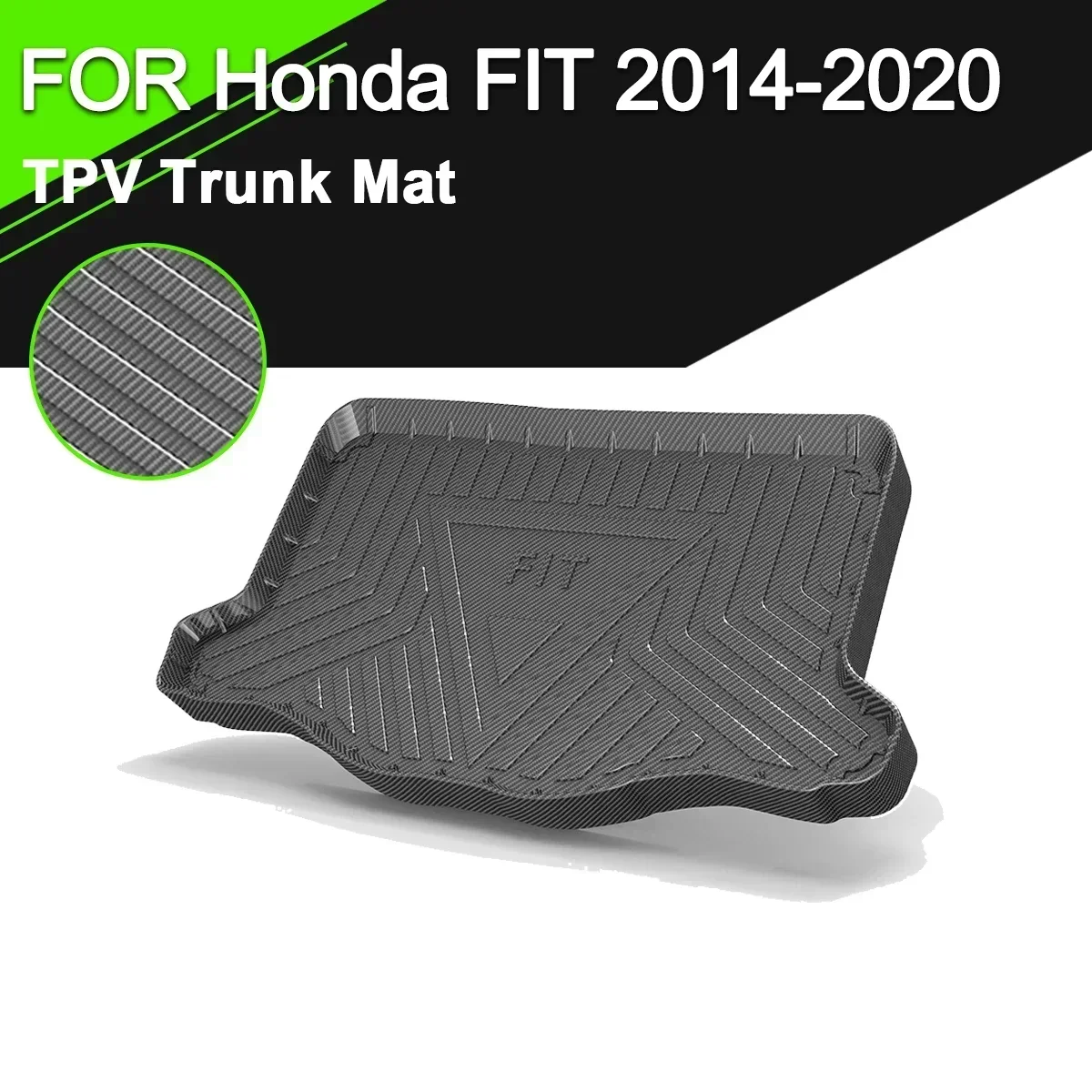 Задний багажник автомобиля коврик из ТПВ водонепроницаемый нескользящий