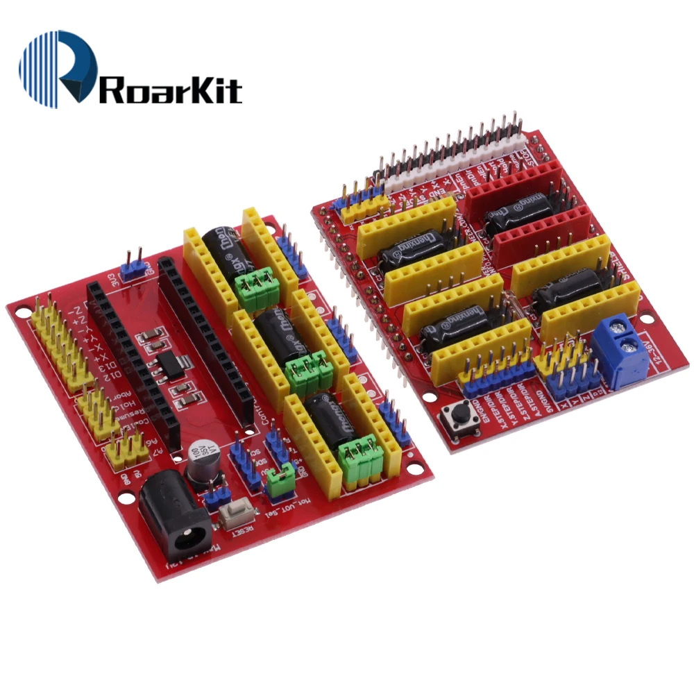 Новый гравировальный станок с ЧПУ Shield V3/V4/3D-принтер/A4988/DRV8825 / AT2100 Расширительная