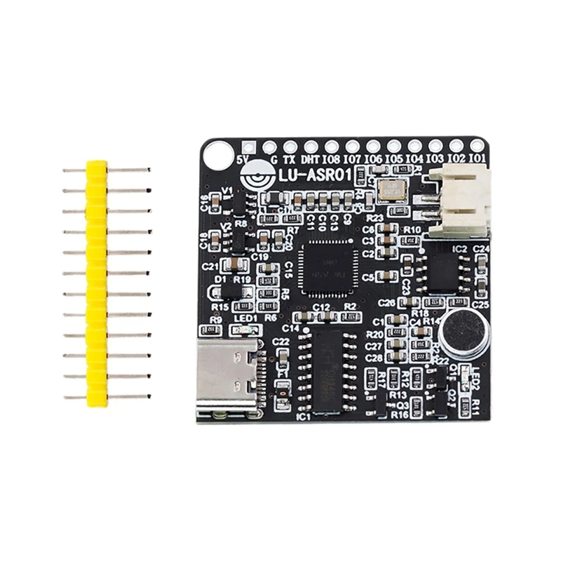 LU-ASR01 Intelligent Voice Recognition Module Board VRM LD3320 Upgrade Version ASR 5V Power Supply