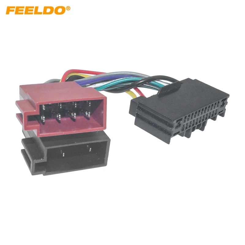 Автомобильный CD-радио аудио ISO жгут проводов адаптер для Ford Focus/Fiesta/Mondeo/C-Max/S-Max