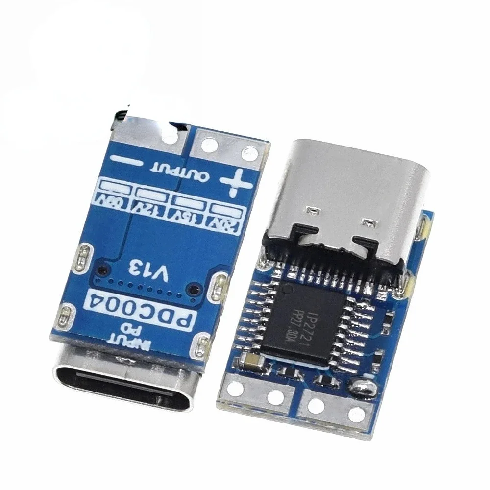 Тип-C PD приманка модуль PD23.0 к DC Триггеру Удлинительный кабель QC4 зарядное