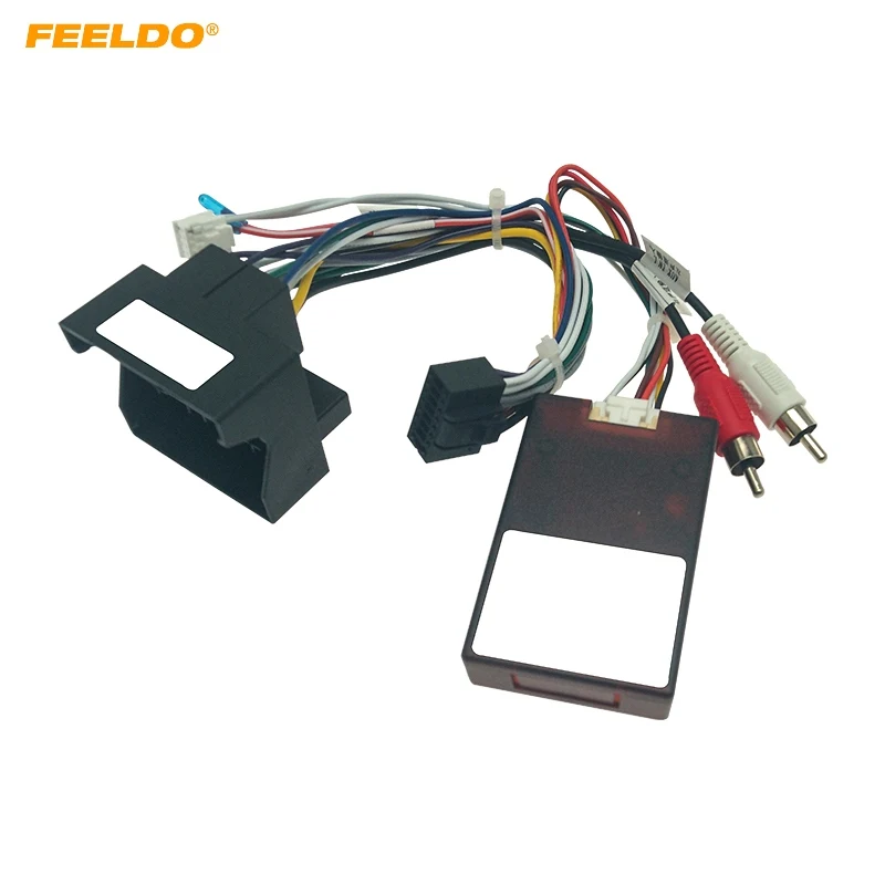 Автомобильный аудио 16-контактный DVD-плеер FEELDO адаптер питания для Mercedes-Benz W211/Viano