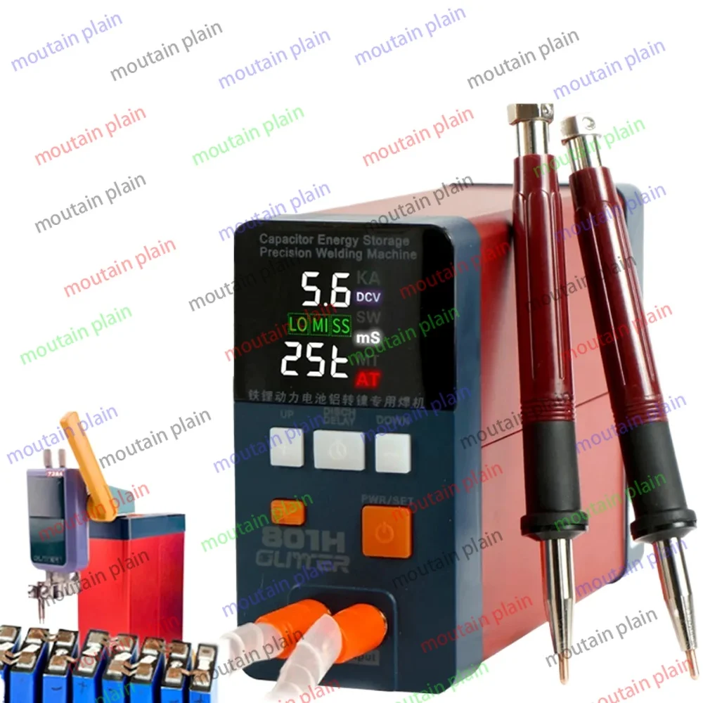 Импульсный точечный сварочный аппарат 3500A 21 кВт с алюминиевым и никелевым