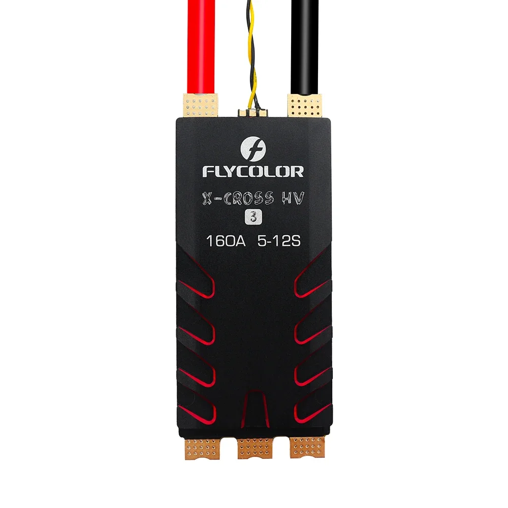 FLYCOLOR X-Cross HV3 60A 80A 120A 160A 5-12S BLHeli32 Бесщеточный регулятор скорости