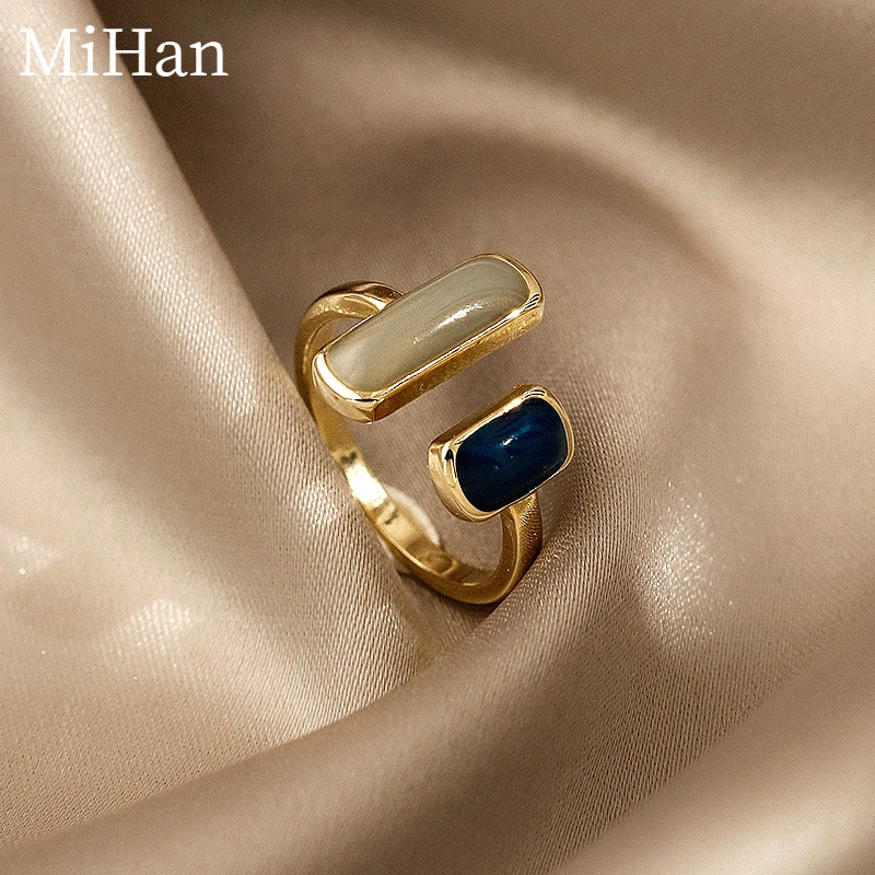 Женское металлическое кольцо MiHan