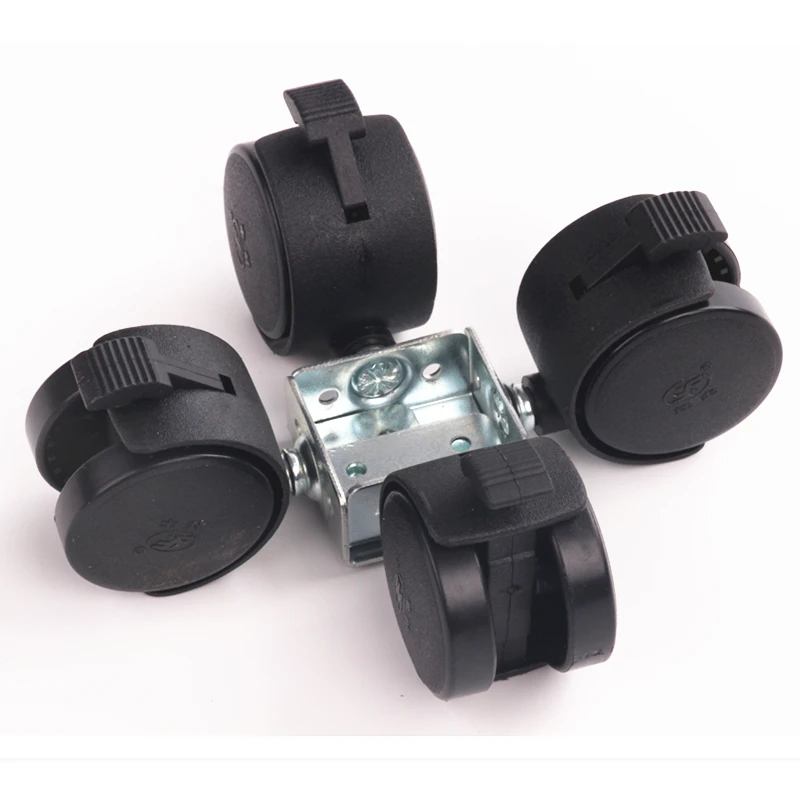 4 шт. 40 мм запасные Угловые тормозные поворотные ролики