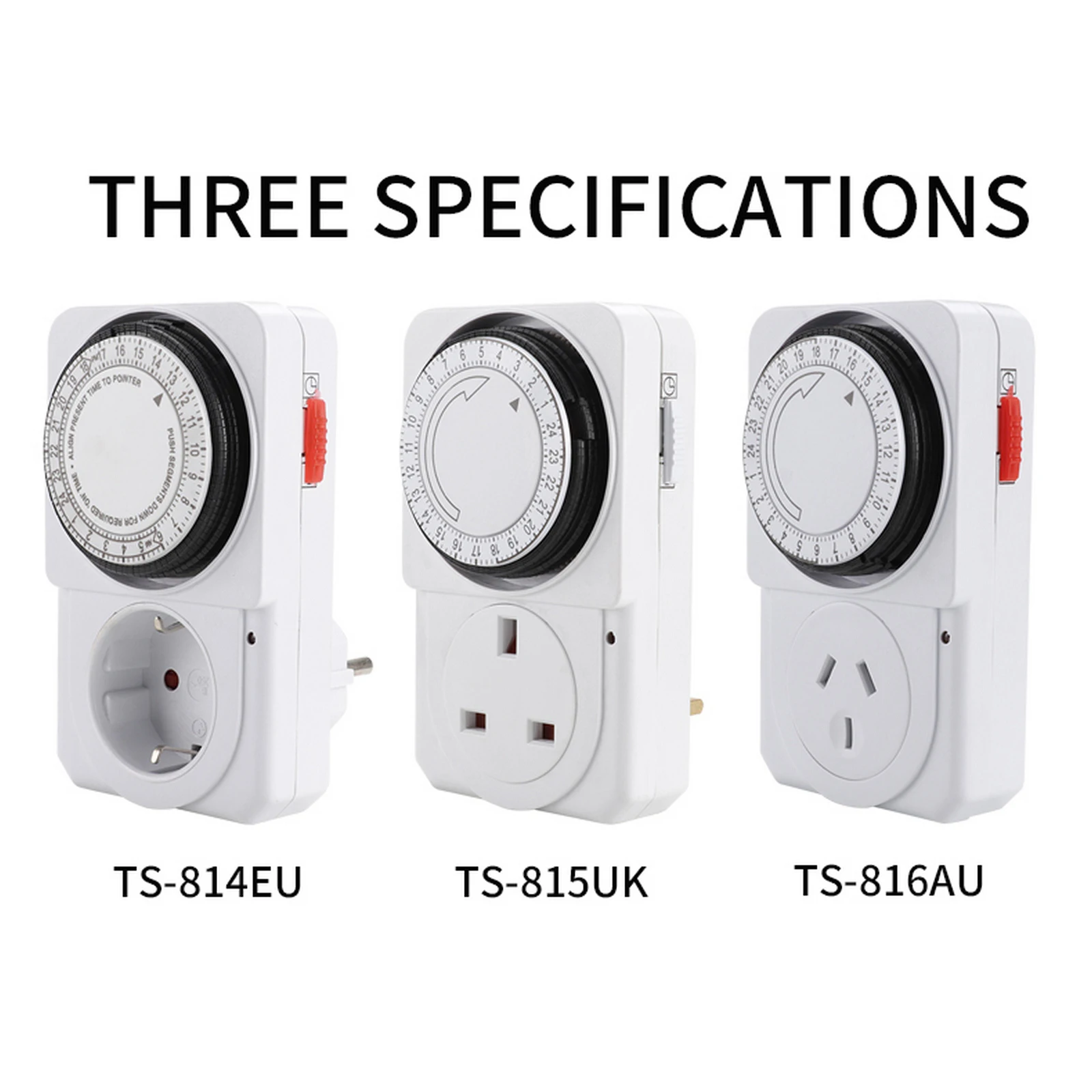 24-часовой циклический таймер переключатель кухонный выходная петля