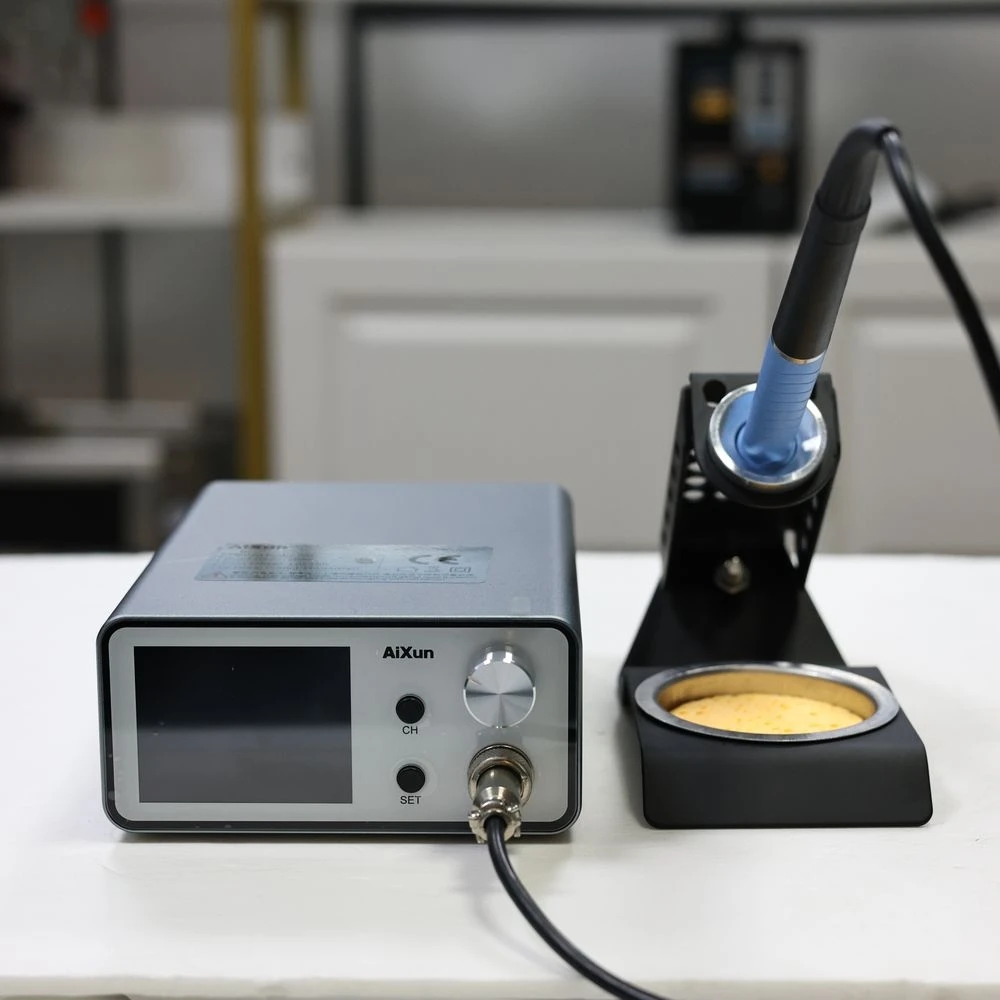 AiXun новая подставка T3A 200 Вт паяльная станция ЖК-дисплей цифровой дисплей ремонт