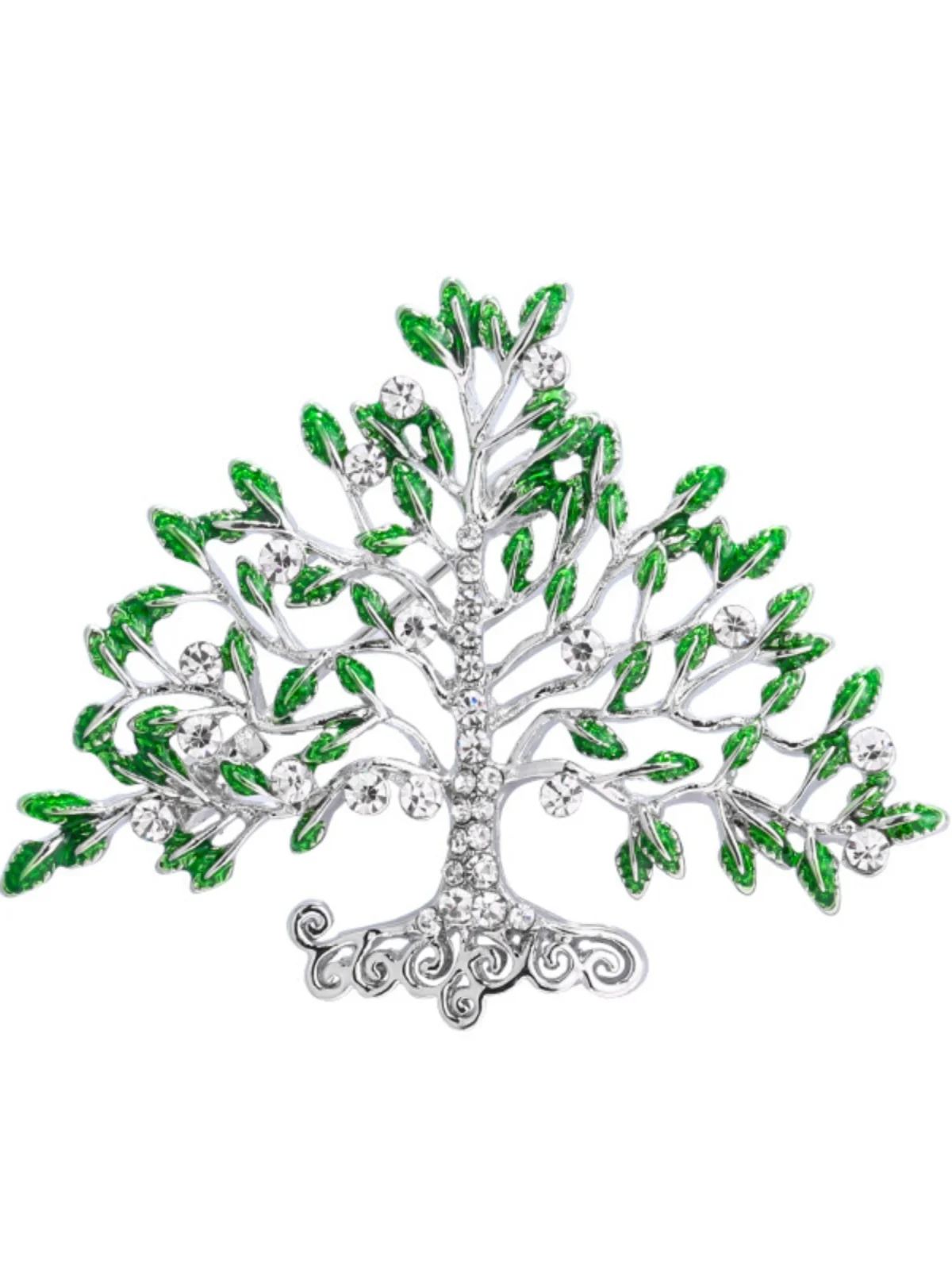 Корейская брошь Sle новая бриллиантовая Lucky Tree женская универсальная