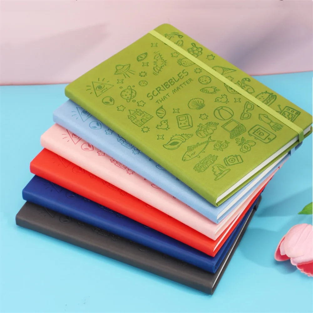 A5/A6 милый блокнот с граффити портативный карманный дневник журналы планировщик