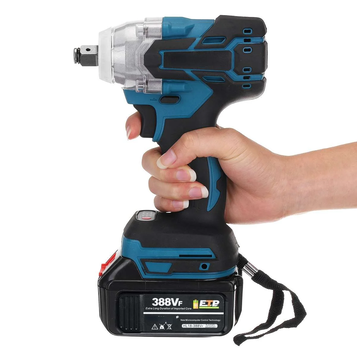 Беспроводной Электрический ударный гайковерт 520N.M электроинструменты батарея