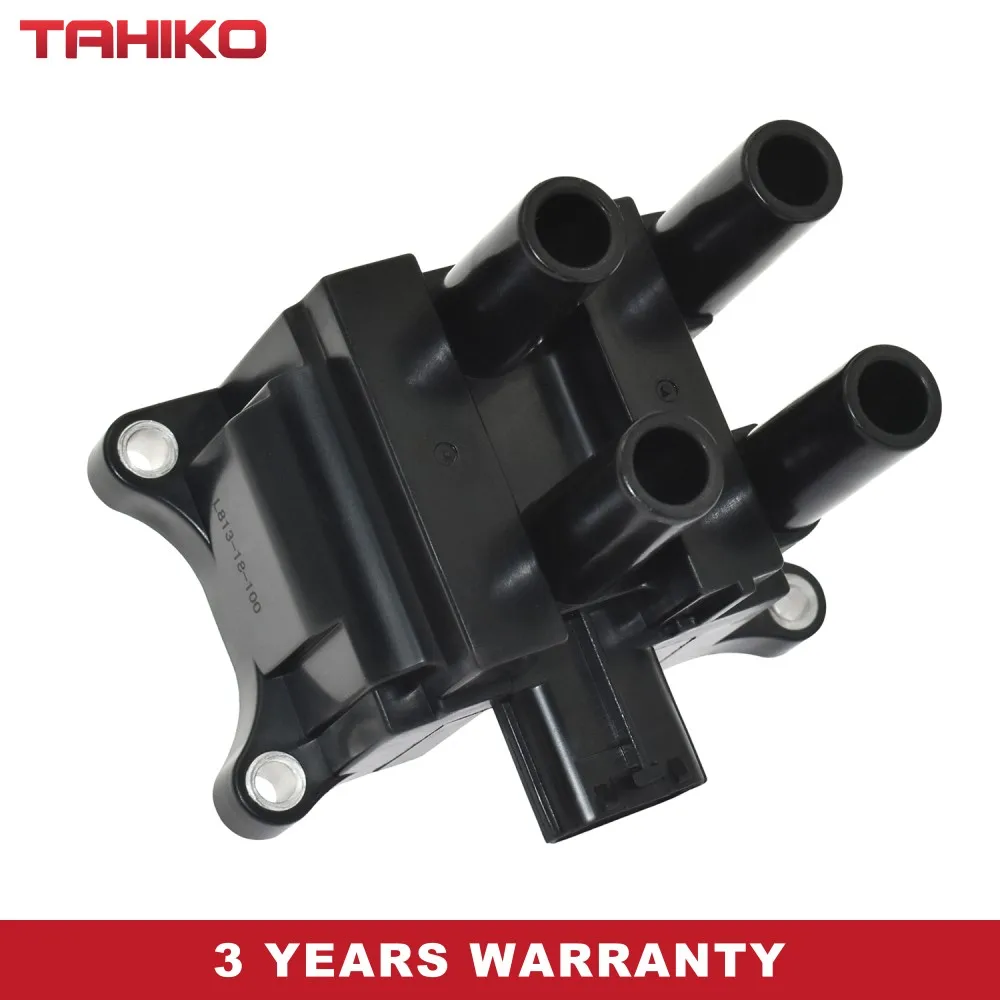 Катушка зажигания L813-18-100 подходит для Mazda 6 L4 1.8L 2003-2006 MPV 2.3L 2002-2007 гг.