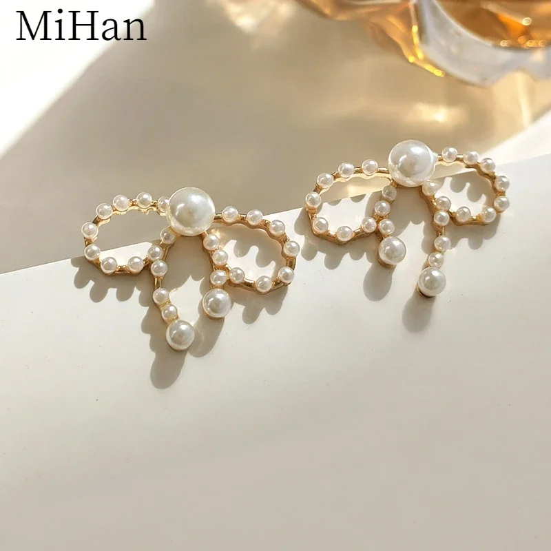 MiHan модные ювелирные изделия 925 Серебряные иглы милый корейский темперамент